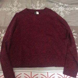 Burgundy Sweater!!